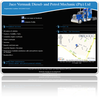Jaco Vermaak Diesel- and Petrol Mechanic